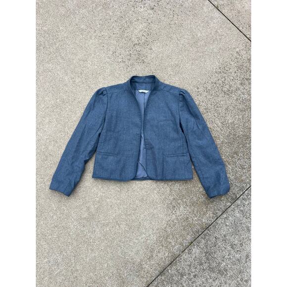 Vintage International Classics Inc. Bonders Blue Wool Blazer Chest 41" L/XL - Picture 1 of 10